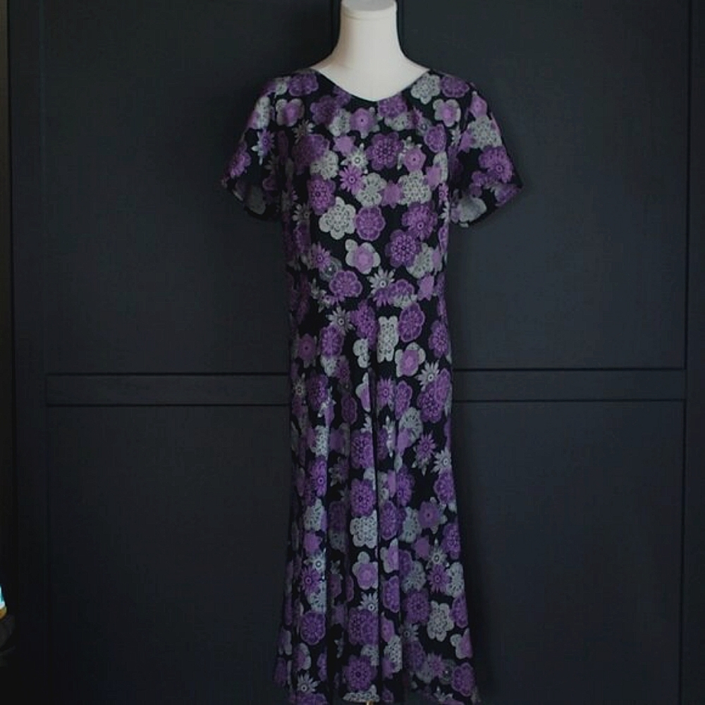 Handmade | Floral Midi Dress
